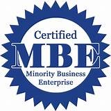 MBE certification logo